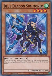 Blue Dragon Summoner [SS01-ENA08] Common | Galaxy Games LLC