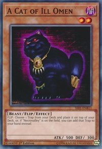 A Cat of Ill Omen [SS01-ENB11] Common | Galaxy Games LLC