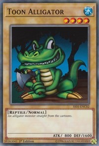 Toon Alligator [SS01-ENC02] Common | Galaxy Games LLC