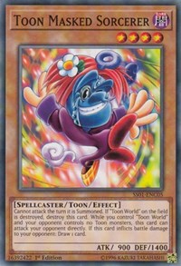Toon Masked Sorcerer [SS01-ENC05] Common | Galaxy Games LLC