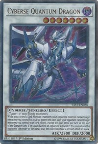 Cyberse Quantum Dragon [SAST-EN038] Ultra Rare | Galaxy Games LLC