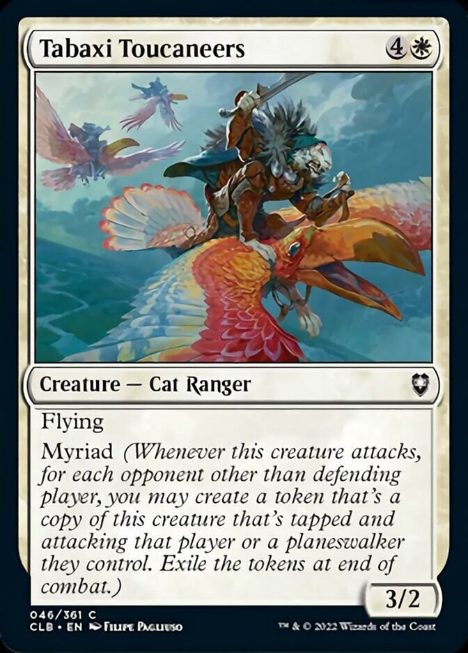 Tabaxi Toucaneers [Commander Legends: Battle for Baldur's Gate] | Galaxy Games LLC