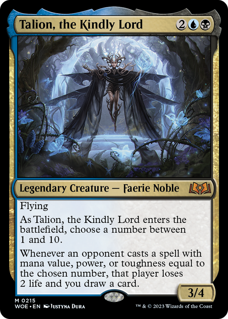 Talion, the Kindly Lord [Wilds of Eldraine] | Galaxy Games LLC