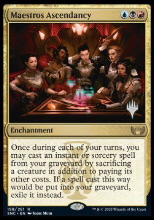 Maestros Ascendancy (Promo Pack) [Streets of New Capenna Promos] | Galaxy Games LLC