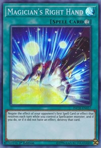 Magician's Right Hand [INCH-EN057] Super Rare | Galaxy Games LLC