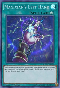 Magician's Left Hand [INCH-EN058] Super Rare | Galaxy Games LLC