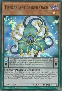 Predaplant Spider Orchid [DUPO-EN035] Ultra Rare | Galaxy Games LLC