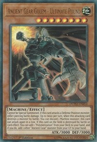 Ancient Gear Golem - Ultimate Pound [DUPO-EN054] Ultra Rare | Galaxy Games LLC