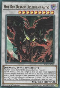 Hot Red Dragon Archfiend Abyss [DUPO-EN057] Ultra Rare | Galaxy Games LLC