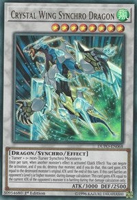Crystal Wing Synchro Dragon [DUPO-EN068] Ultra Rare | Galaxy Games LLC
