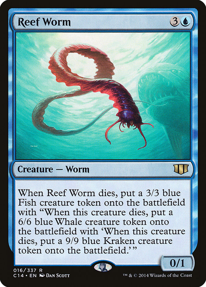 Reef Worm [Commander 2014] | Galaxy Games LLC