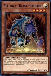 Mythical Beast Cerberus [SR08-EN008] Common | Galaxy Games LLC