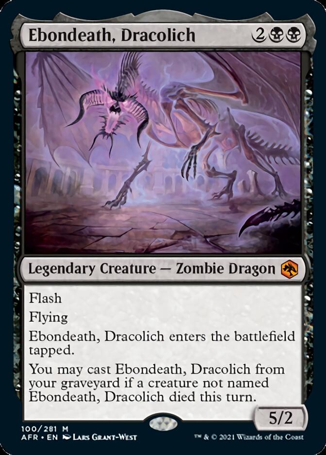 Ebondeath, Dracolich [Dungeons & Dragons: Adventures in the Forgotten Realms] | Galaxy Games LLC