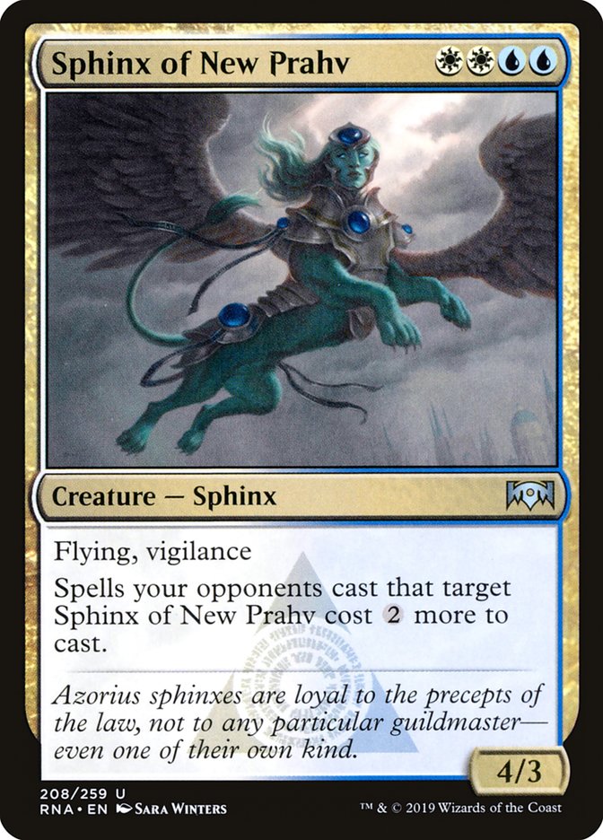 Sphinx of New Prahv [Ravnica Allegiance] | Galaxy Games LLC