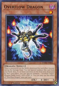 Overflow Dragon [DANE-EN004] Common | Galaxy Games LLC