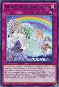The Weather Rainbowed Canvas [DANE-EN073] Rare | Galaxy Games LLC