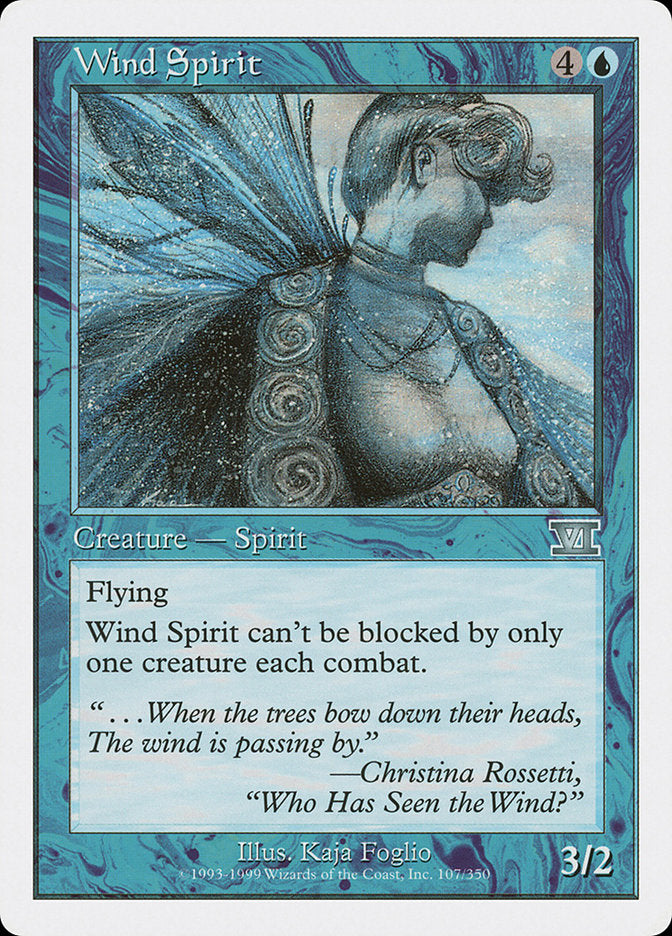 Wind Spirit [Classic Sixth Edition] | Galaxy Games LLC
