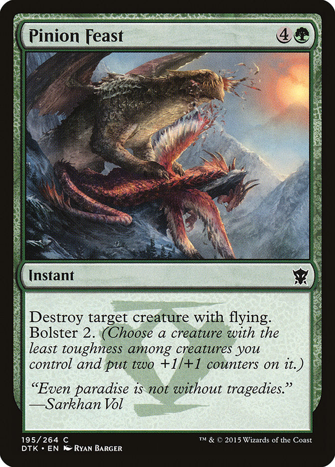 Pinion Feast [Dragons of Tarkir] | Galaxy Games LLC