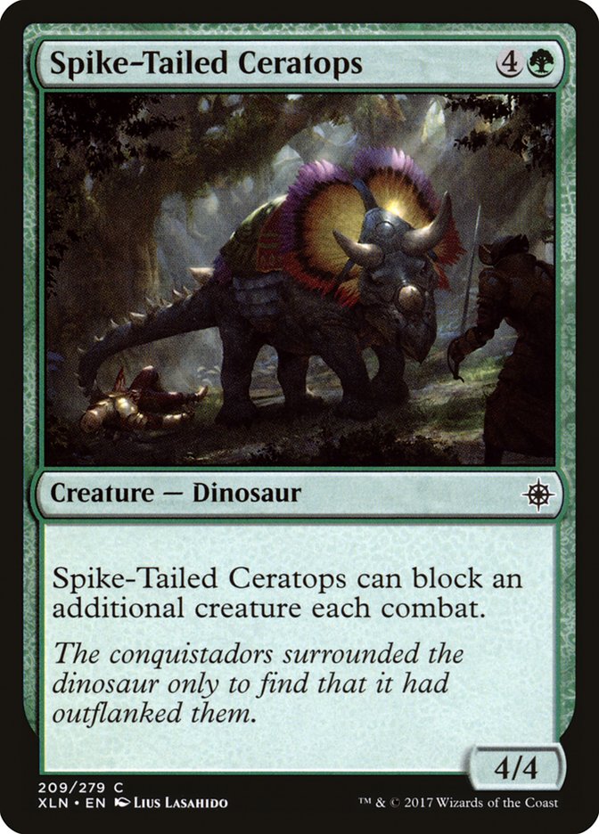 Spike-Tailed Ceratops [Ixalan] | Galaxy Games LLC