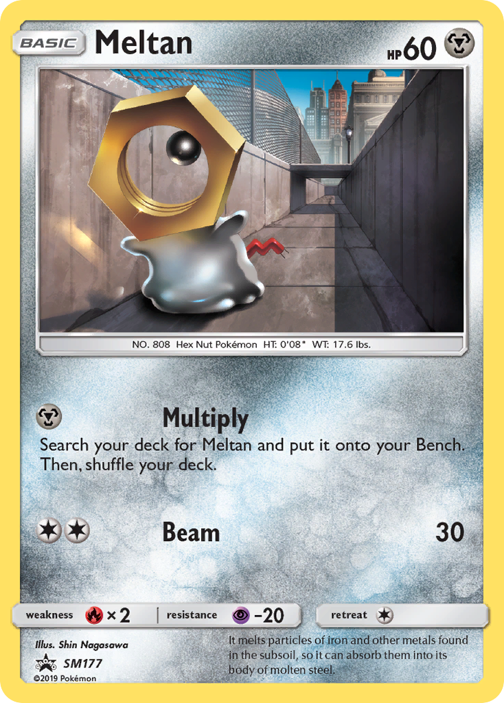 Meltan (SM177) [Sun & Moon: Black Star Promos] | Galaxy Games LLC