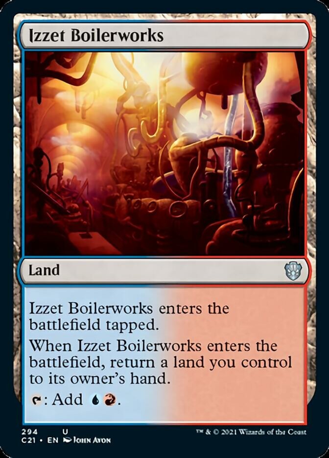 Izzet Boilerworks [Commander 2021] | Galaxy Games LLC