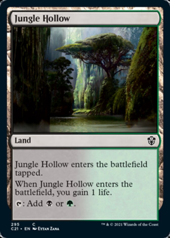 Jungle Hollow [Commander 2021] | Galaxy Games LLC