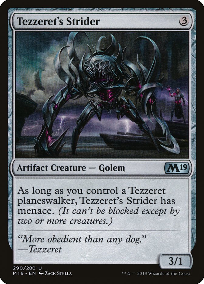 Tezzeret's Strider [Core Set 2019] | Galaxy Games LLC