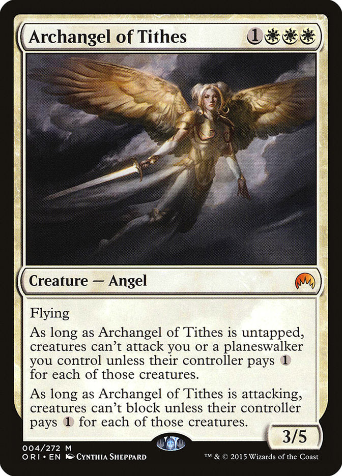 Archangel of Tithes [Magic Origins] | Galaxy Games LLC