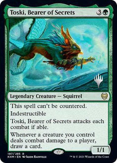 Toski, Bearer of Secrets (Promo Pack) [Kaldheim Promos] | Galaxy Games LLC