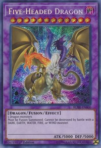 Five-Headed Dragon [BLHR-EN000] Secret Rare | Galaxy Games LLC