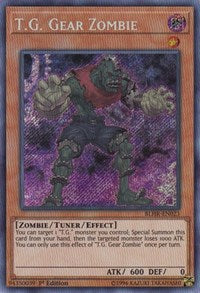 T.G. Gear Zombie [BLHR-EN023] Secret Rare | Galaxy Games LLC