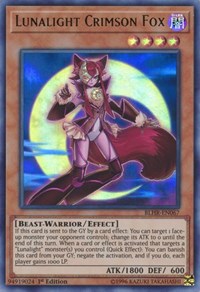 Lunalight Crimson Fox [BLHR-EN067] Ultra Rare | Galaxy Games LLC