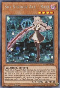 Sky Striker Ace - Raye [BLHR-EN089] Secret Rare | Galaxy Games LLC