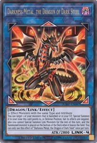 Darkness Metal, the Dragon of Dark Steel [JUMP-EN087] Ultra Rare | Galaxy Games LLC