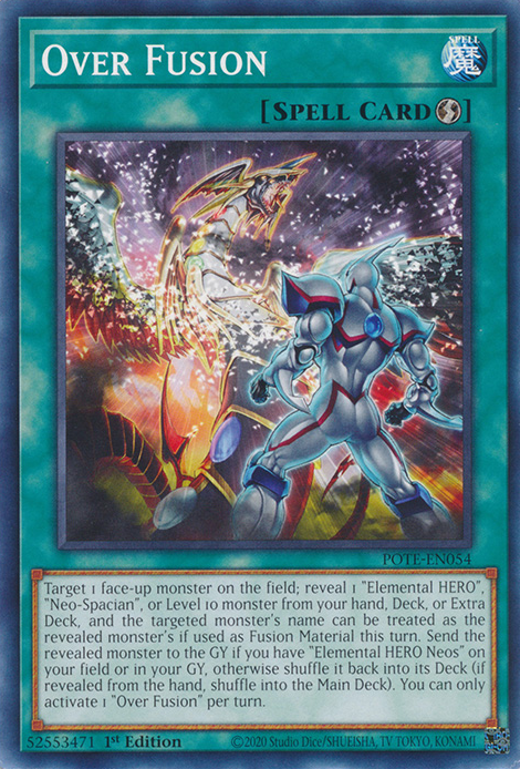 Over Fusion [POTE-EN054] Common | Galaxy Games LLC