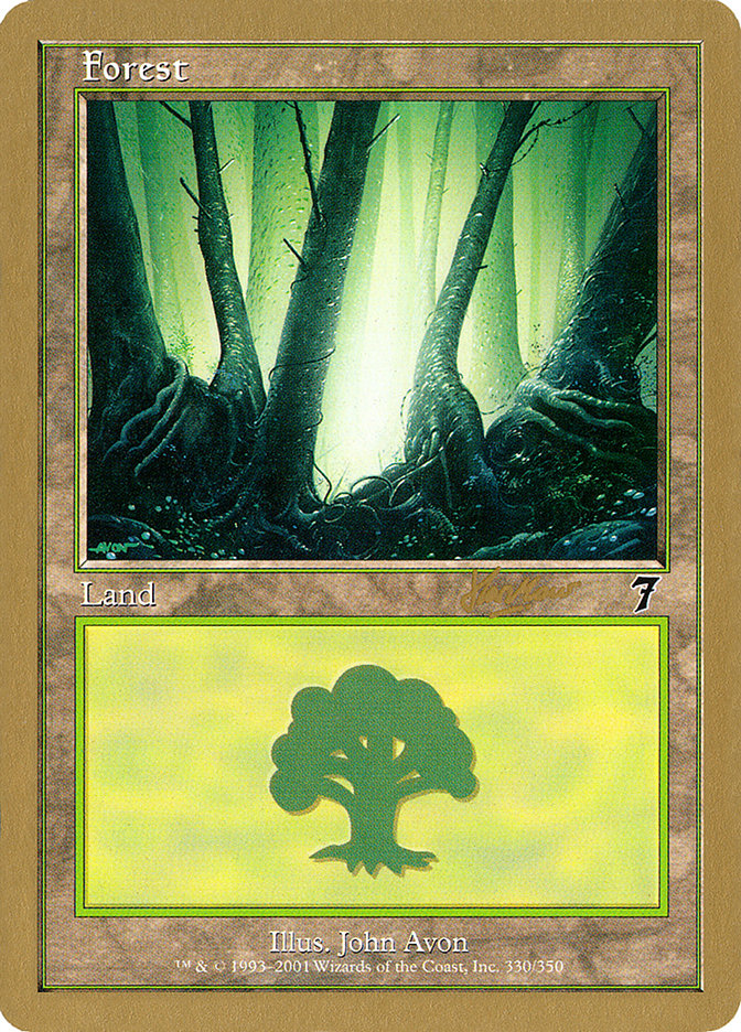 Forest (shh330) (Sim Han How) [World Championship Decks 2002] | Galaxy Games LLC