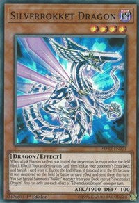 Silverrokket Dragon [SDRR-EN001] Super Rare | Galaxy Games LLC