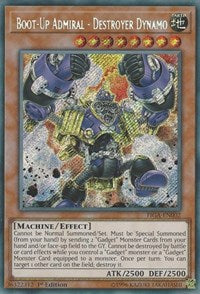 Boot-Up Admiral - Destroyer Dynamo [FIGA-EN002] Secret Rare | Galaxy Games LLC