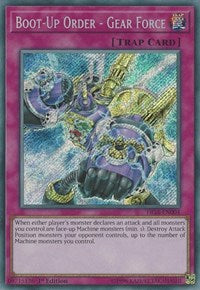 Boot-Up Order - Gear Force [FIGA-EN004] Secret Rare | Galaxy Games LLC