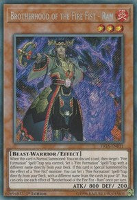 Brotherhood of the Fire Fist - Ram [FIGA-EN011] Secret Rare | Galaxy Games LLC