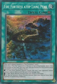 Fire Fortress atop Liang Peak [FIGA-EN018] Secret Rare | Galaxy Games LLC