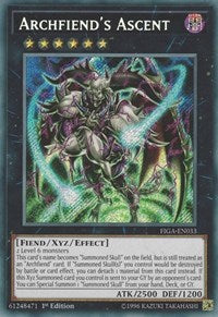 Archfiend's Ascent [FIGA-EN033] Secret Rare | Galaxy Games LLC