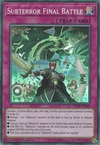 Subterror Final Battle [FIGA-EN050] Super Rare | Galaxy Games LLC