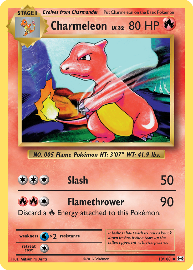 Charmeleon (10/108) [XY: Evolutions] | Galaxy Games LLC