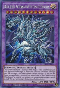 Blue-Eyes Alternative Ultimate Dragon [TN19-EN001] Prismatic Secret Rare | Galaxy Games LLC