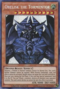 Obelisk the Tormentor [TN19-EN007] Prismatic Secret Rare | Galaxy Games LLC