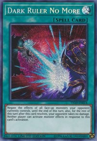 Dark Ruler No More [TN19-EN014] Prismatic Secret Rare | Galaxy Games LLC