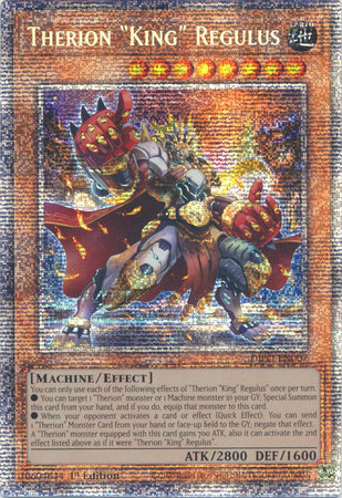 Therion King Regulus [DIFO-EN007] Starlight Rare | Galaxy Games LLC