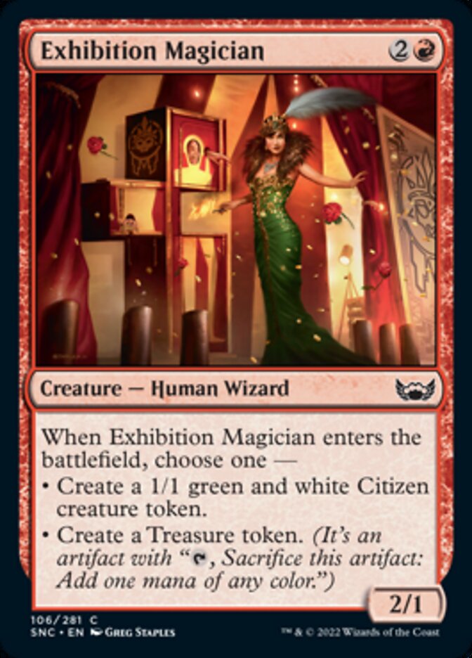 Exhibition Magician [Streets of New Capenna] | Galaxy Games LLC
