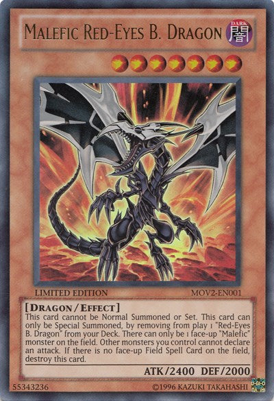 Malefic Red-Eyes B. Dragon [MOV2-EN001] Ultra Rare | Galaxy Games LLC